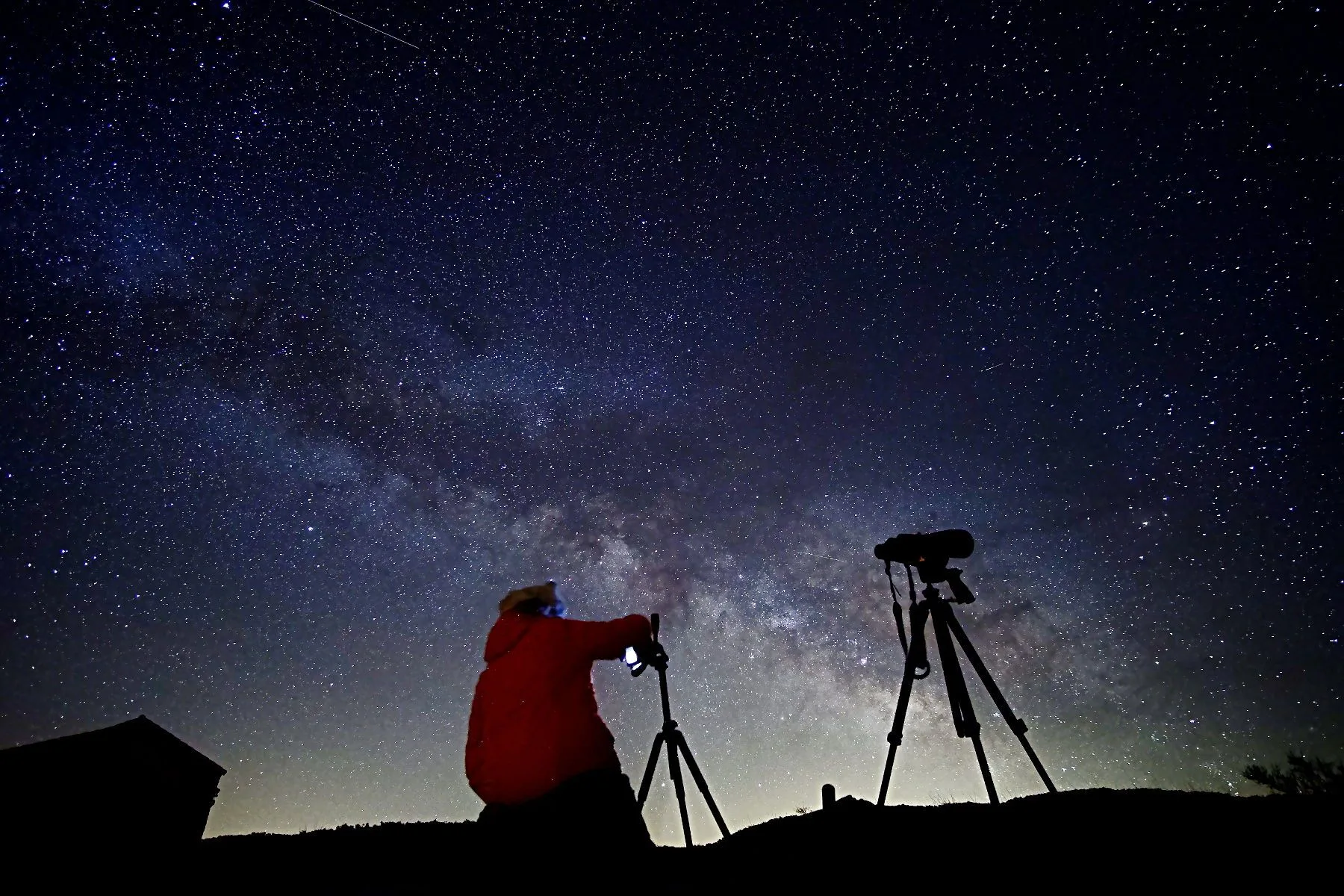 Servicios y actividades Observación de estrellas y fotografía nocturna